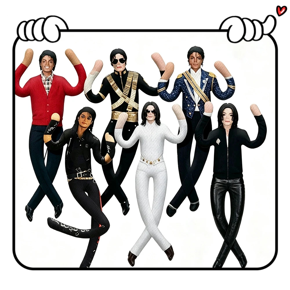 Home Decor Trends - Michael Jackson Cosplay Prop Doll Plush