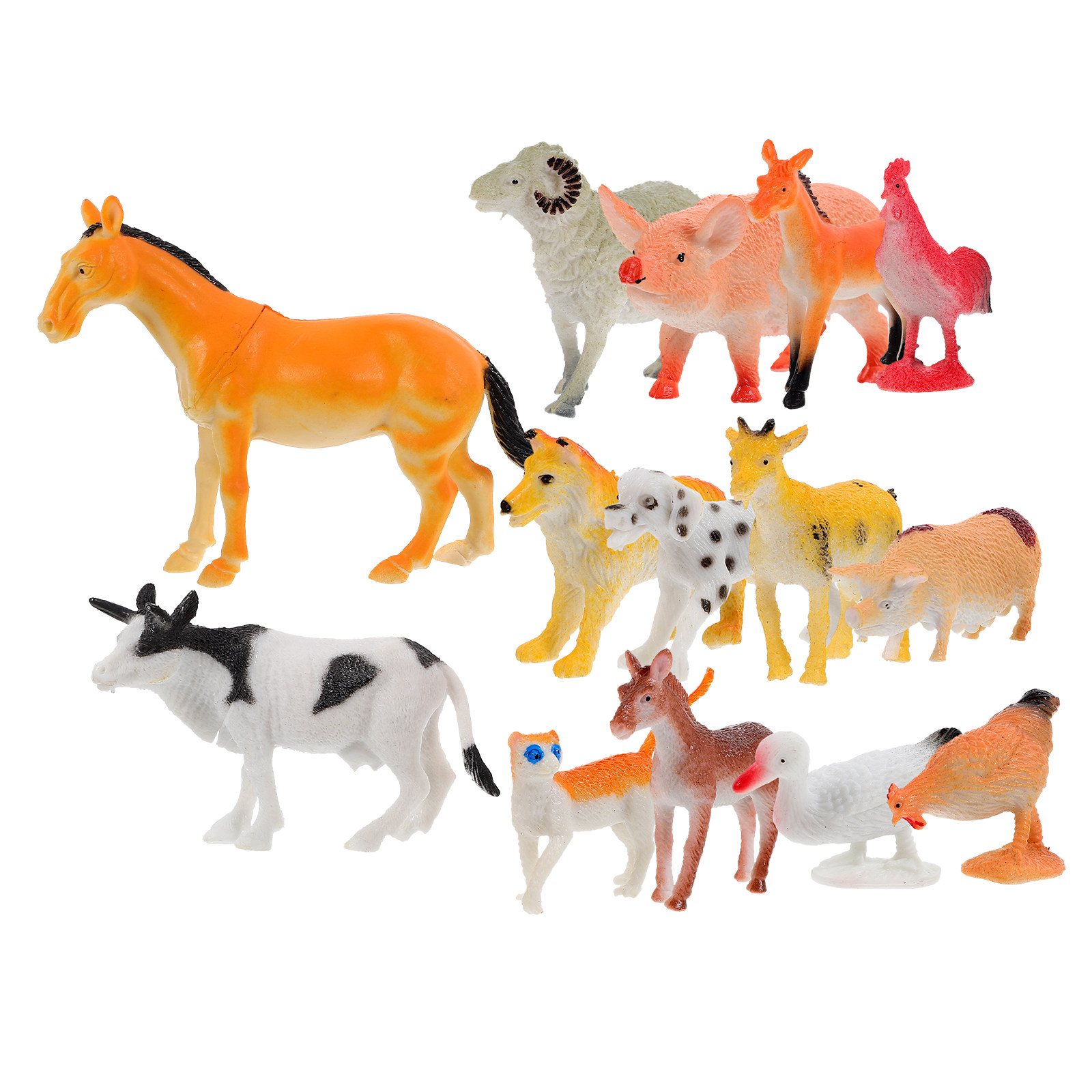 Home Decor Simulator - 14Pcs Mini Simulated Animal Figures Home