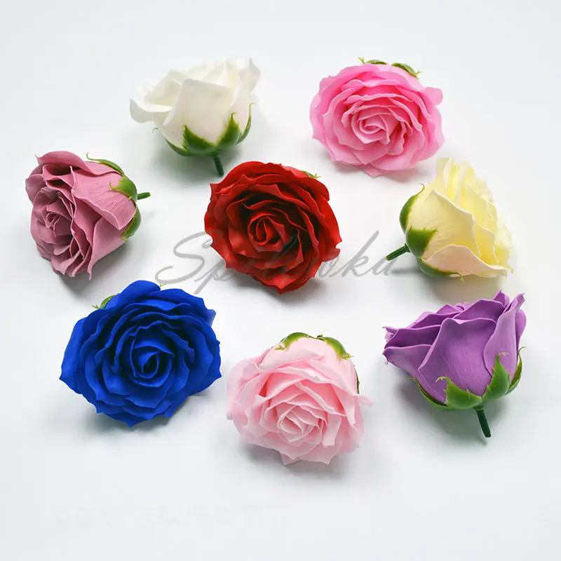 Home Decor Flowers - 25 Con 6 Lớp Dia7cm Hoa