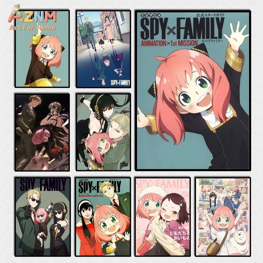 X Home Decor - AZNM Spy x Family Anime Canvas