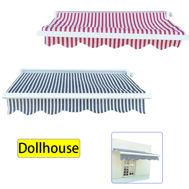 Home Decor Simulator - 1/12 Dollhouse Simulation Awning Model Dollhouse