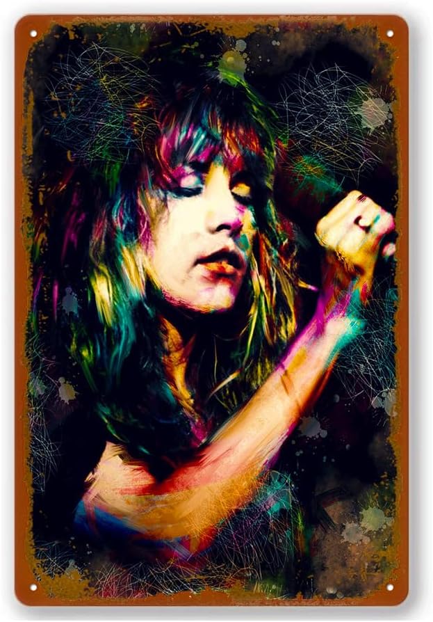 X Home Decor - 1P,Wanfst Optional Stevie Nicks Poster Vintage