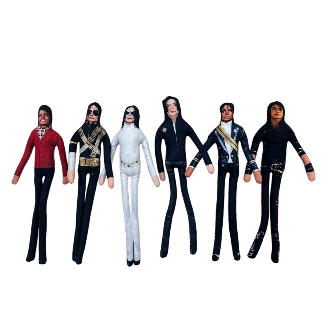 Home Decor Trends - 1-6pcs Michael Jackson Cosplay Prop Doll