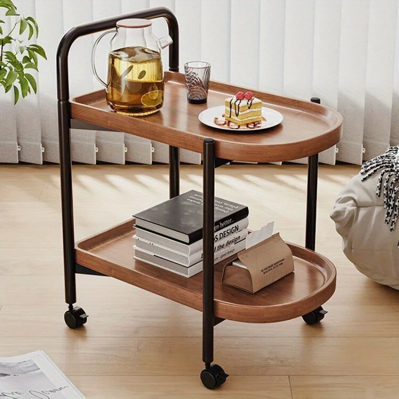 Home Decor Minimal - Nordic Style Rolling Side Table, Sofa