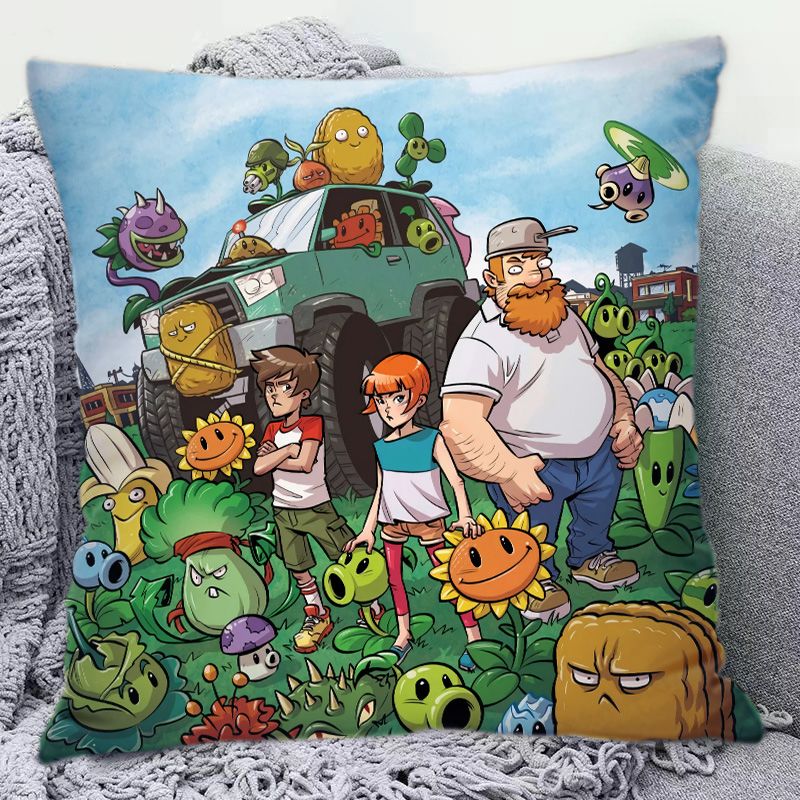 Plants Vs. Zombies Cute Cartoo - đánh giá và giá Home Decor Sofa