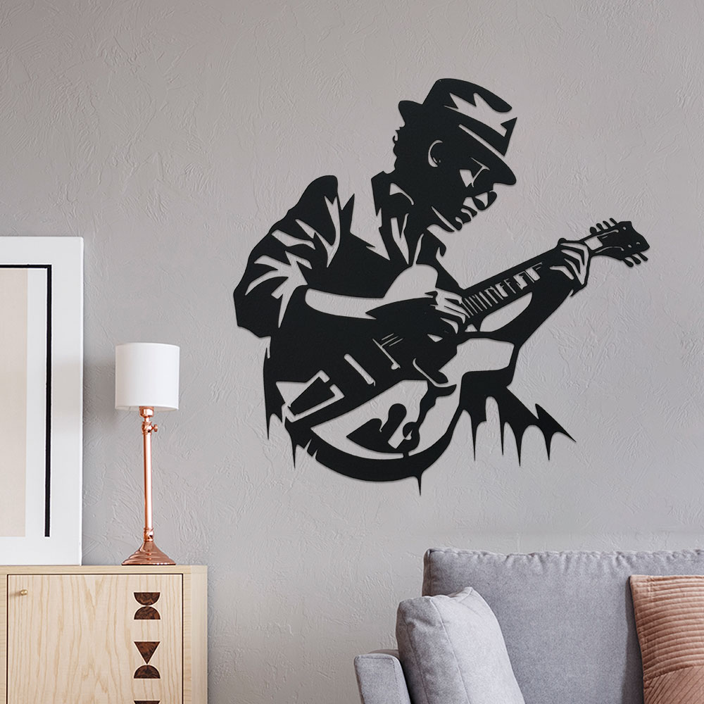 Guitarist Metal Wall Art,1pc U - đánh giá và giá Home Decor Enthusiast