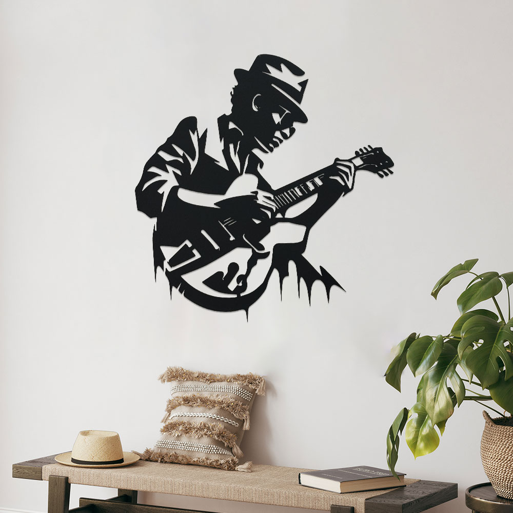 Guitarist Metal Wall Art,1pc U - đánh giá và giá Home Decor Enthusiast