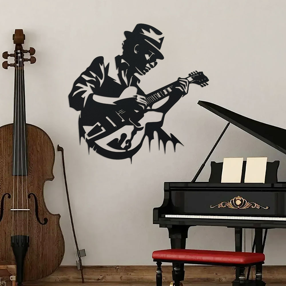 Guitarist Metal Wall Art,1pc U - đánh giá và giá Home Decor Enthusiast
