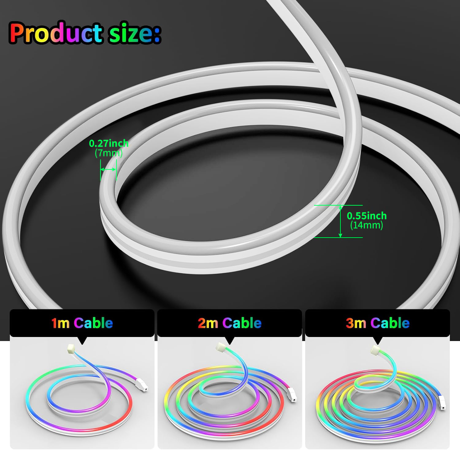 Bluetooth RGB Neon LED Strip 1 - đánh giá và giá Home Decor App