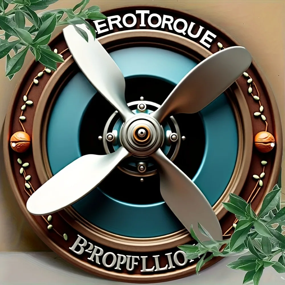 Vintage Airplane Propeller 2D  - đánh giá và giá Home Decor Trends