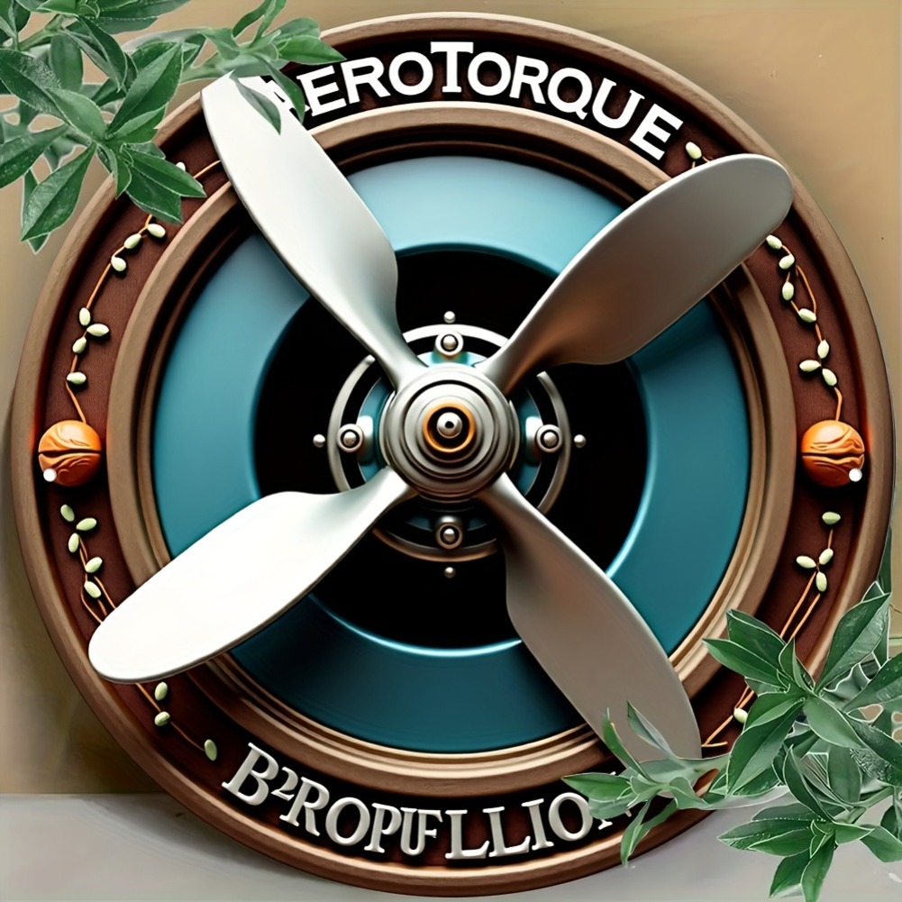 Vintage Airplane Propeller 2D  - đánh giá và giá Home Decor Trends