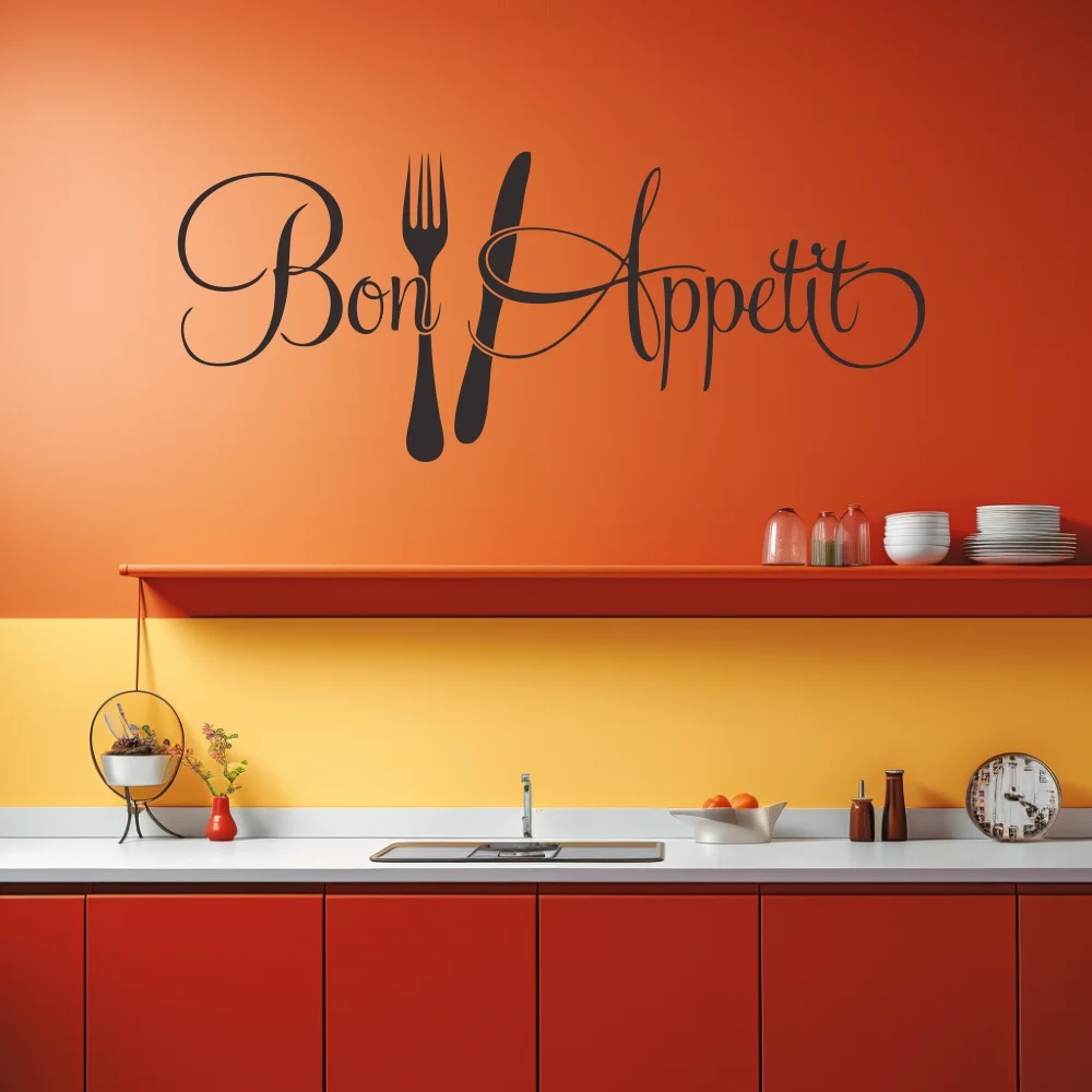 1 pc Bon Appétit with Fork and - đánh giá và giá Home Decor App