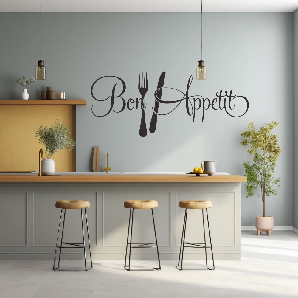 1 pc Bon Appétit with Fork and - đánh giá và giá Home Decor App