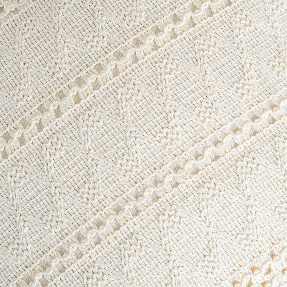Boho Cream Lumbar Pillow Cover - đánh giá và giá Home Decor Sofa