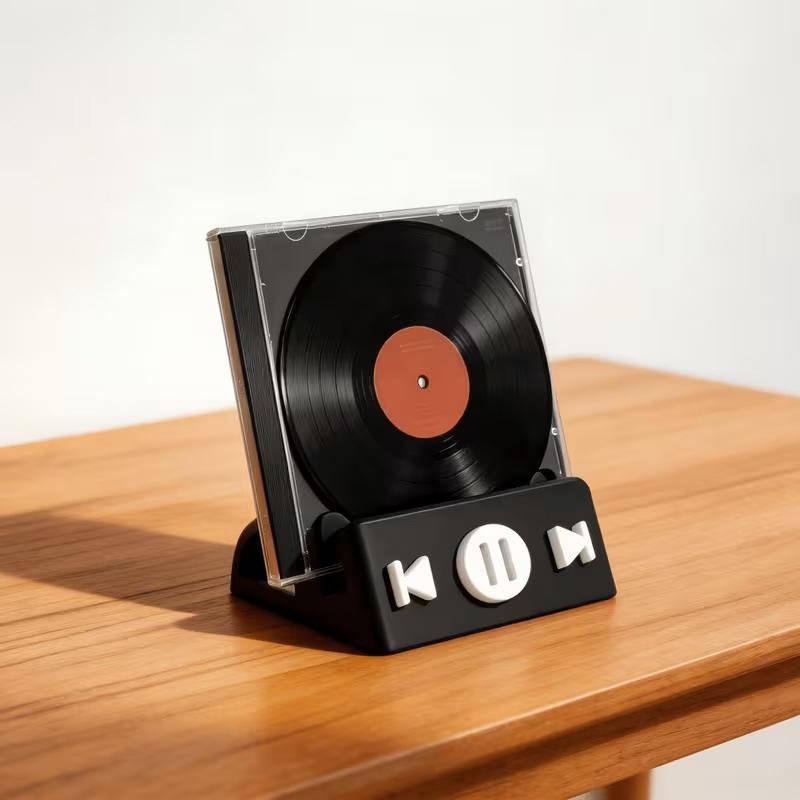 New Vinyl Record Desktop Stand - đánh giá và giá Home Decor Enthusiast