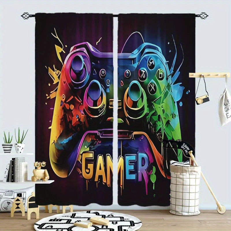 Dual Gaming Curtains 2pcs Pop  - đánh giá và giá Home Decor Youtube Videos
