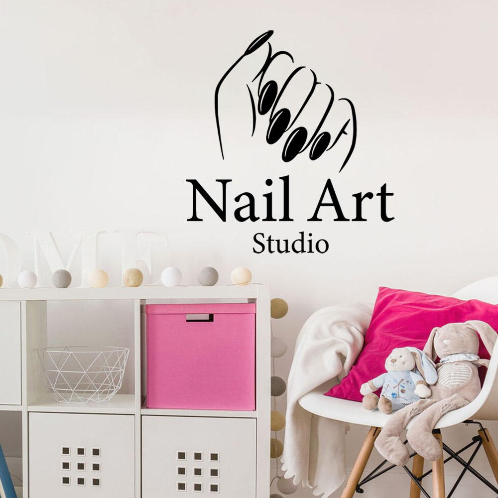 1PC Colorful Manicure Customiz - đánh giá và giá Home Decor Wall Stickers