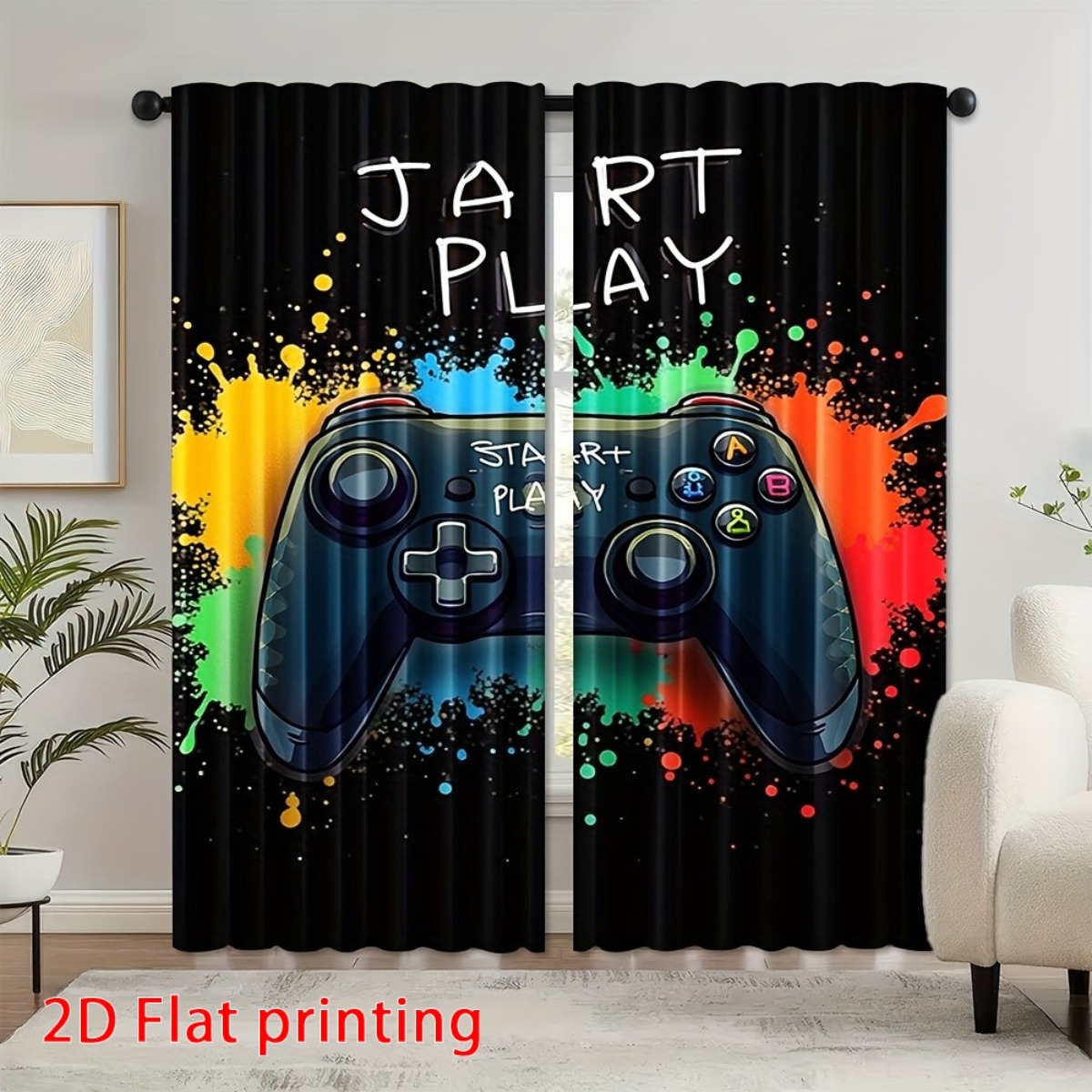 Gaming Curtain Gamer Video Gam - đánh giá và giá Home Decor Youtube Videos