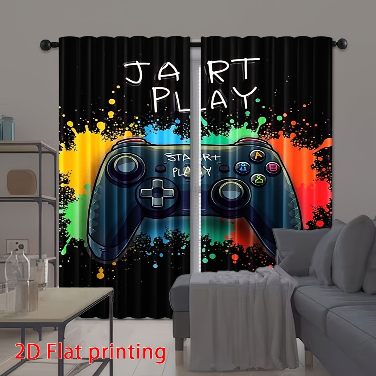 Gaming Curtain Gamer Video Gam - đánh giá và giá Home Decor Youtube Videos