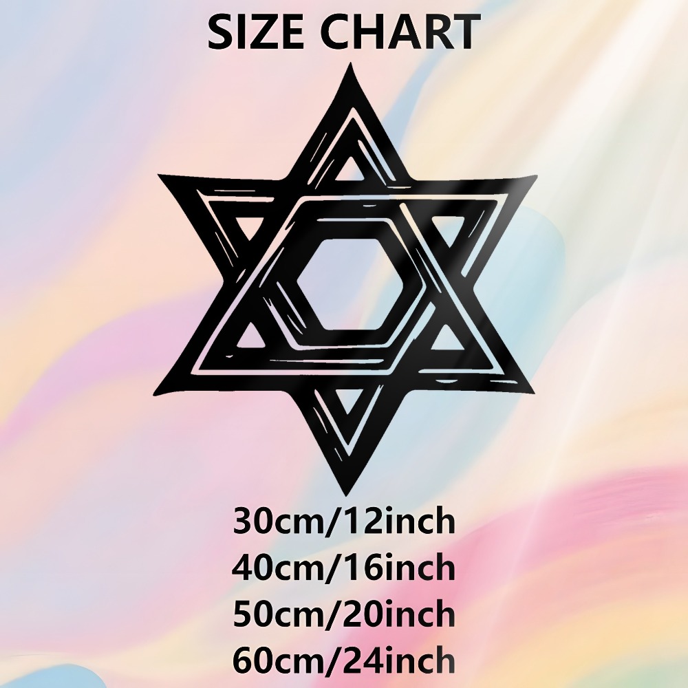 CIFBUY Iron Wall Art Star of D - đánh giá và giá Home Decor In