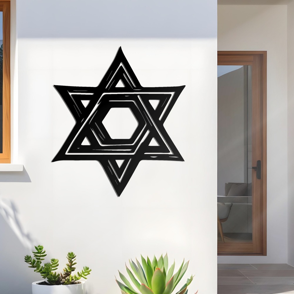 CIFBUY Iron Wall Art Star of D - đánh giá và giá Home Decor In