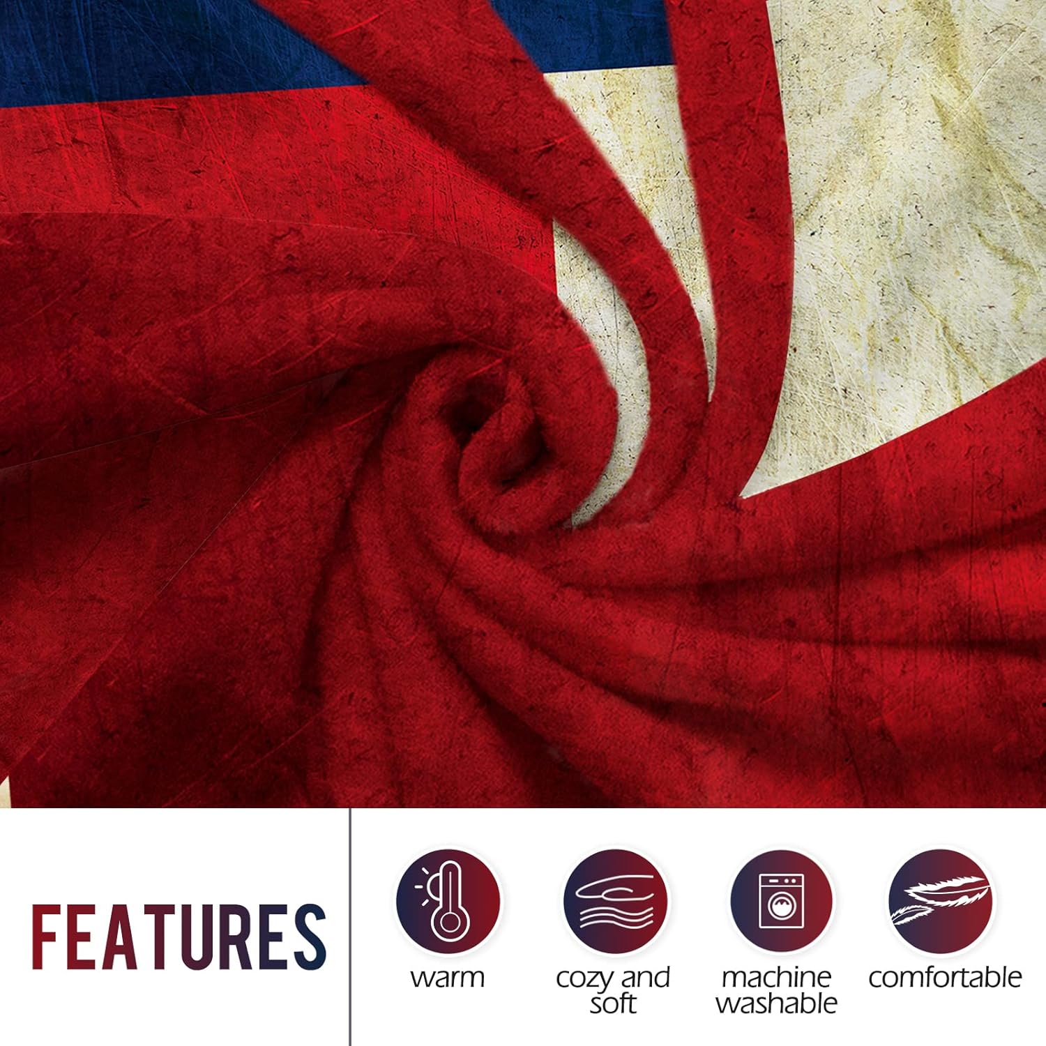 Levens Texas Flag Throw Blanke - đánh giá và giá Home Decor Sofa