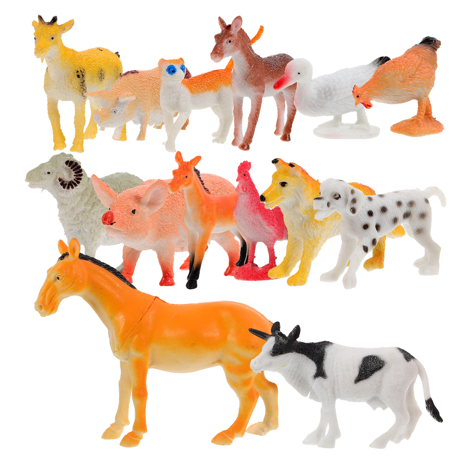 14Pcs Mini Simulated Animal Fi - đánh giá và giá Home Decor Simulator