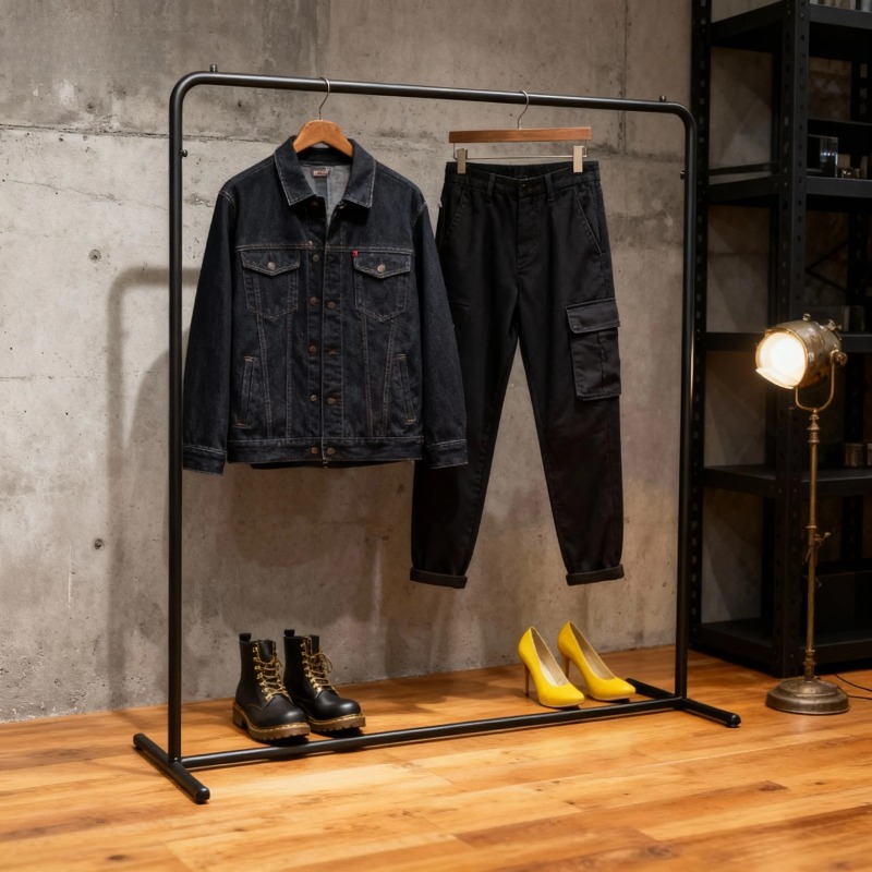 Luxury Gold Clothes Rack Iron  - đánh giá và giá Home Decor Retail Stores