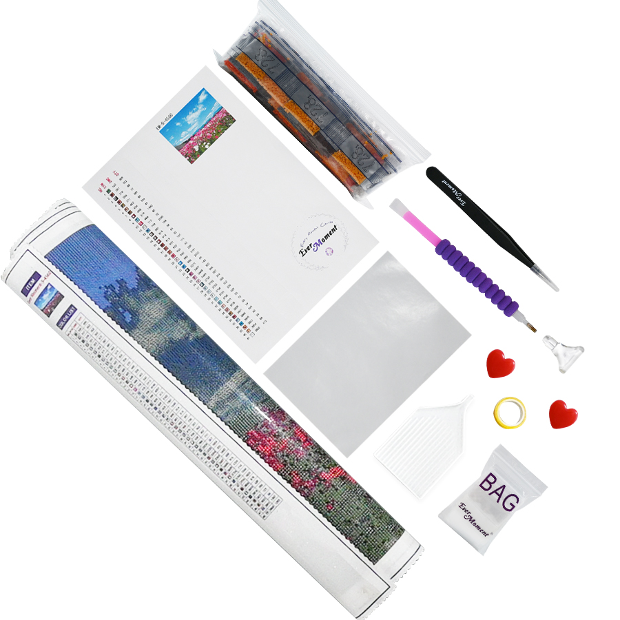 Mosaic Cross Stitch Kits Rhine - đánh giá và giá Home Decor In