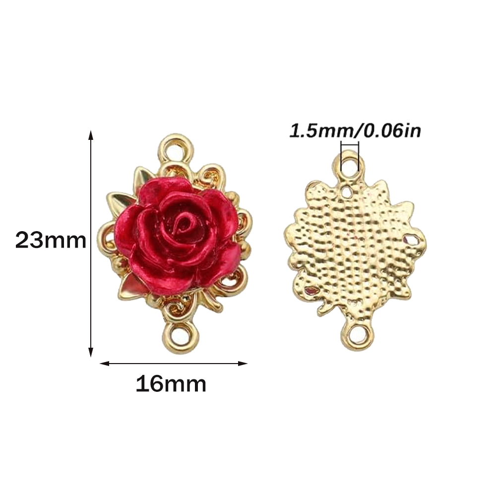 5/10pcs Rose Charms 3D Rose Fl - đánh giá và giá Home Decor Flowers