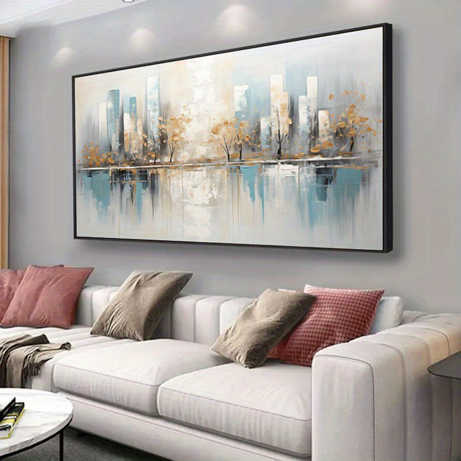 Frameless Modern Abstract Canv - đánh giá và giá Home Decor Minimal