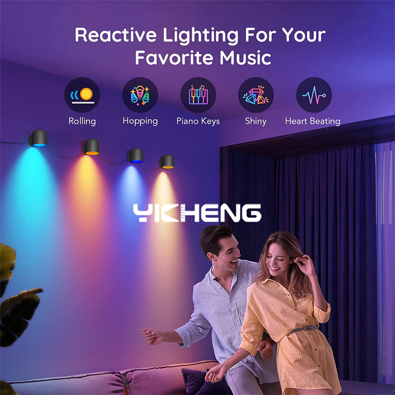 RGBIC Smart Wall Lamp TUYA APP - đánh giá và giá Home Decor App