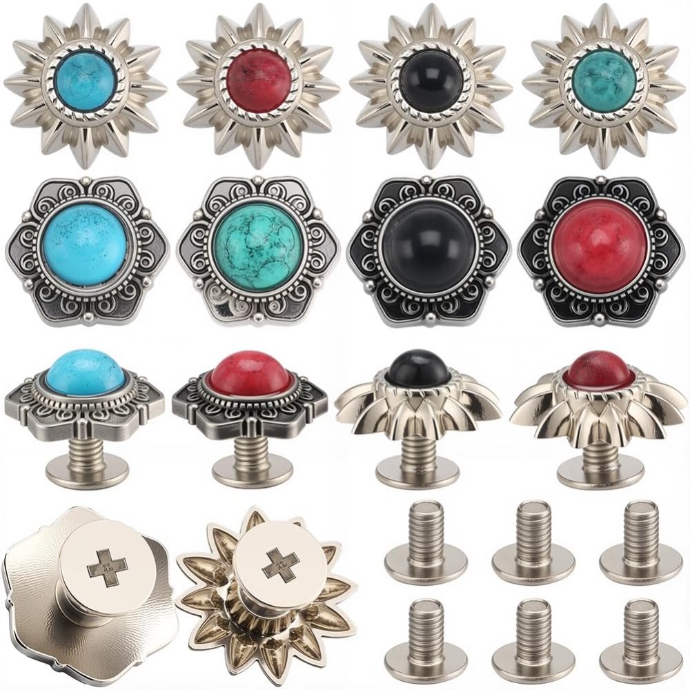 24 Sets 8 Styles Western Screw - đánh giá và giá Home Decor Flowers