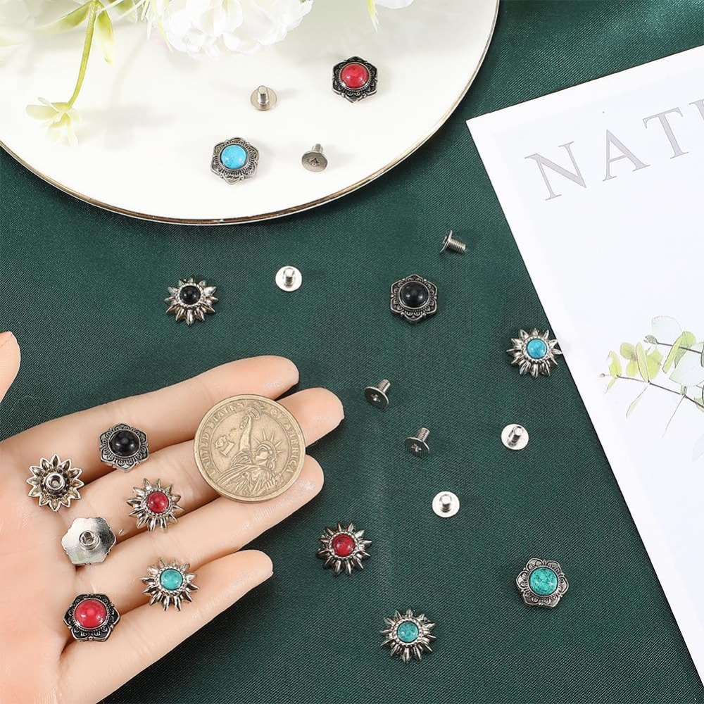 24 Sets 8 Styles Western Screw - đánh giá và giá Home Decor Flowers