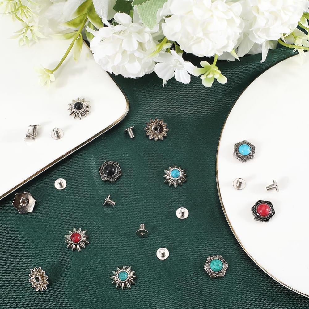 24 Sets 8 Styles Western Screw - đánh giá và giá Home Decor Flowers