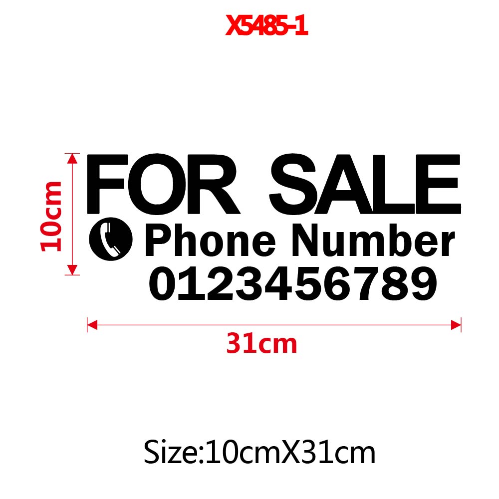 1pc Funny Custom Text with num - đánh giá và giá Home Decor Wall Stickers