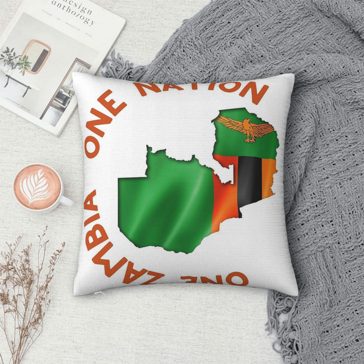 One Zambia One Nation Square P - đánh giá và giá Home Decor Zambia