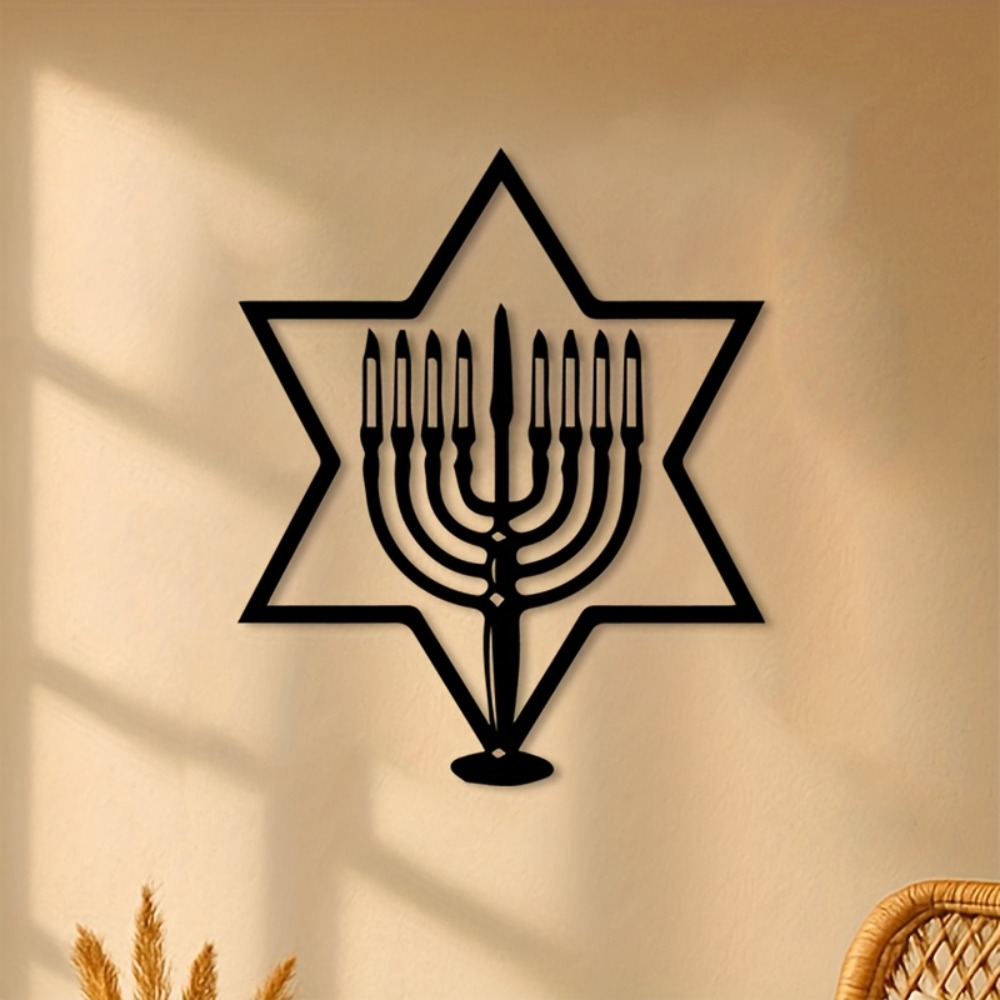 CIFBUY Metal Wall Art Menorah  - đánh giá và giá Home Decor In