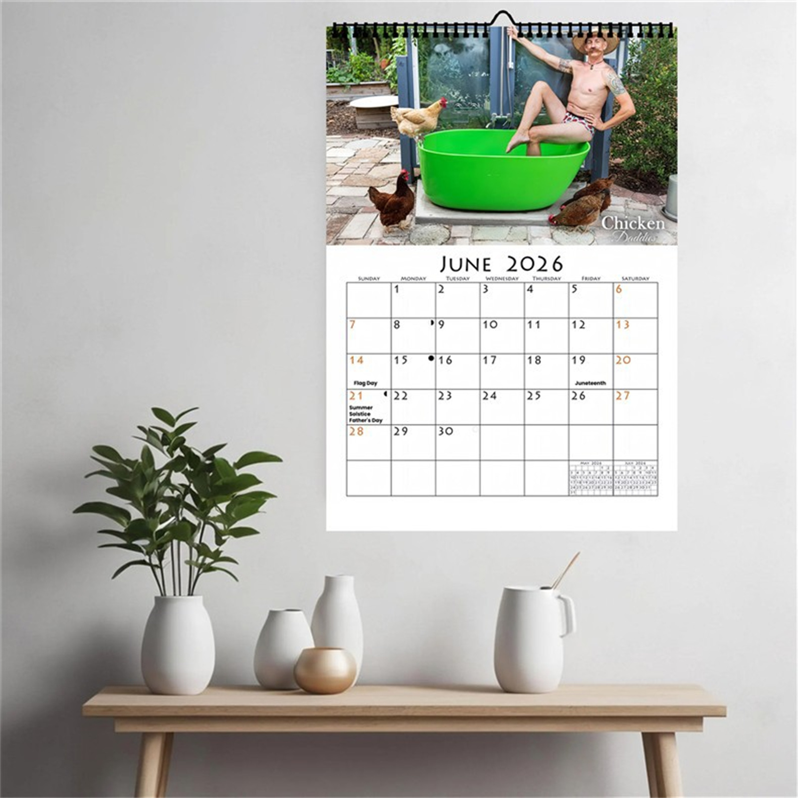 2026 Funny Chicken Daddy Wall  - đánh giá và giá Home Decor Trends