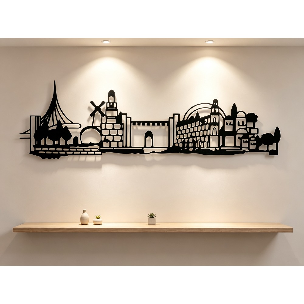 CIFBUY Metal Wall Art Jerusale - đánh giá và giá Home Decor In