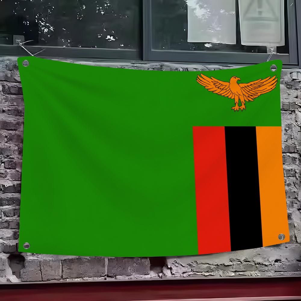 Zambia Flags Custom Wall Hangi - đánh giá và giá Home Decor Zambia