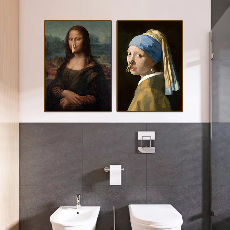 1pc Funny Abstract Bathroom To - đánh giá và giá Home Decor Trends