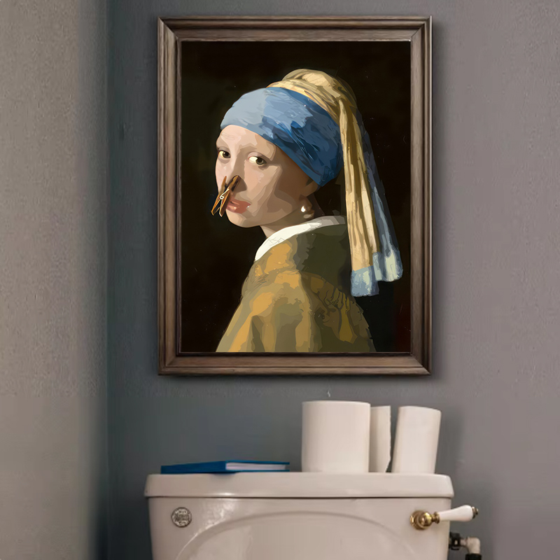 1pc Funny Abstract Bathroom To - đánh giá và giá Home Decor Trends