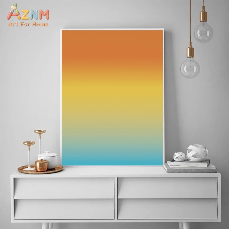 AZNM Modern Abstract Gradient  - đánh giá và giá Home Decor Minimal