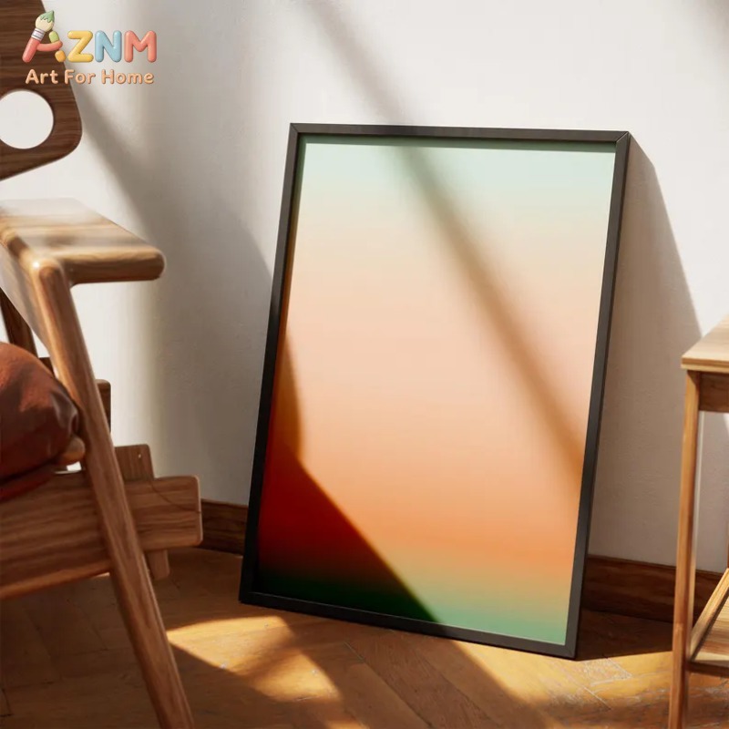 AZNM Modern Abstract Gradient  - đánh giá và giá Home Decor Minimal