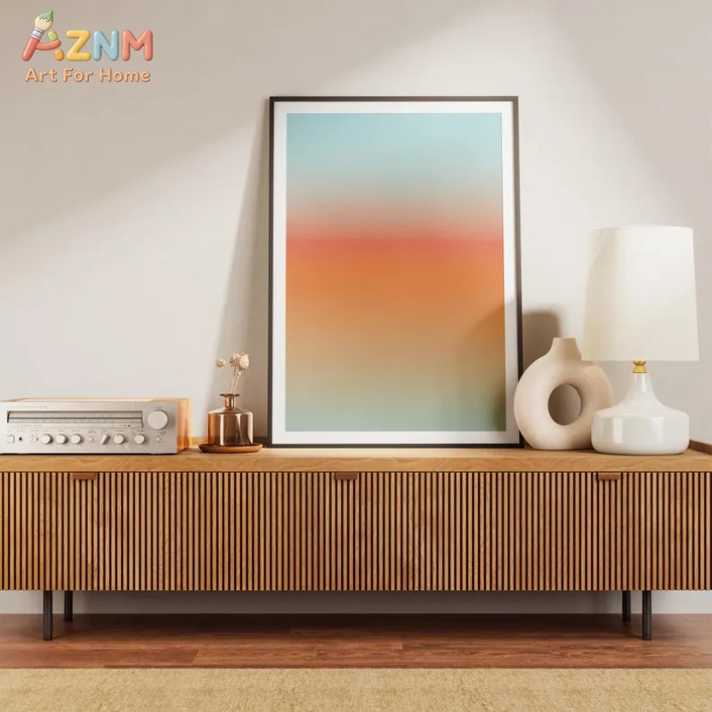 AZNM Modern Abstract Gradient  - đánh giá và giá Home Decor Minimal