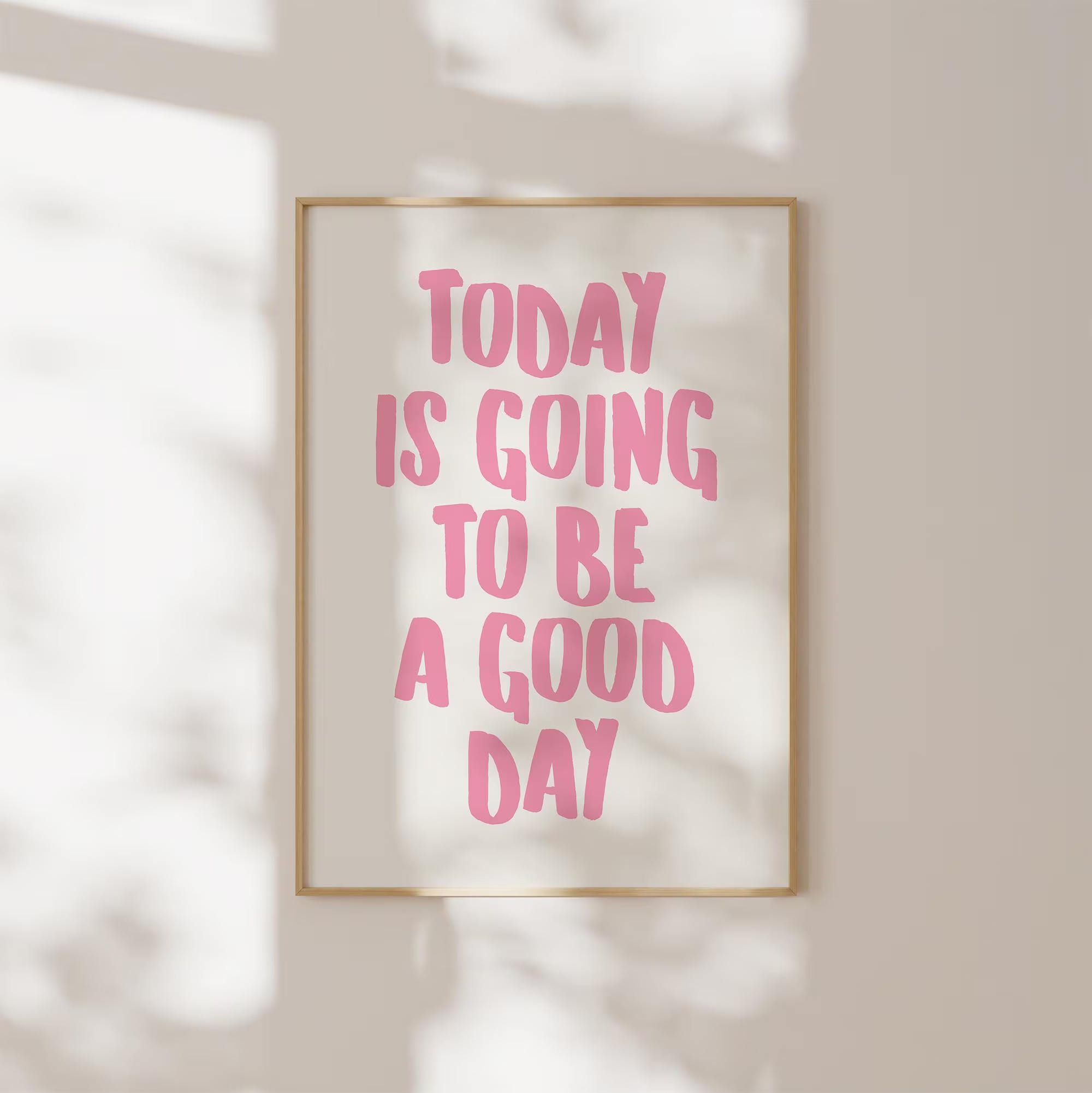 Retro Today Is A Good Day Quot - đánh giá và giá Home Decor Minimal