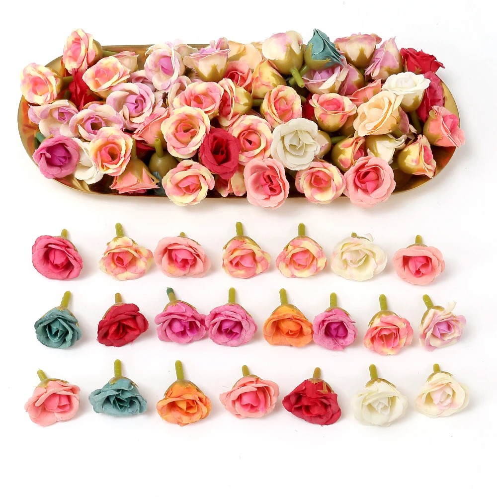10/20/50Pcs 2cm Mini Rose Arti - đánh giá và giá Home Decor Minimal