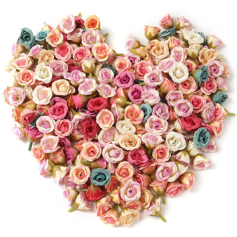 10/20/50Pcs 2cm Mini Rose Arti - đánh giá và giá Home Decor Minimal