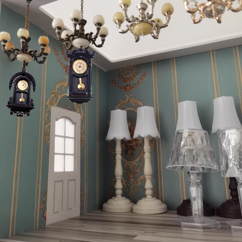 1/12 Dollhouse Vintage Simulat - đánh giá và giá Home Decor Simulator
